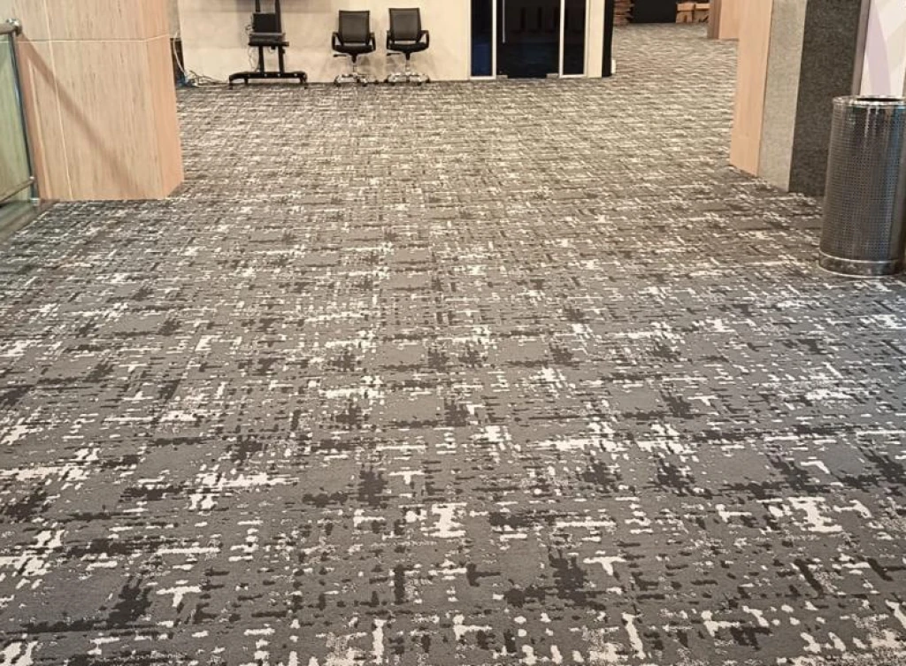 Proyek Proyek Kementerian, Jakarta Selatan. Karpet Tile Gianyar Impact. Total Pemasangan : 1.200 M2. 2 ~dl/2026/3/30/whatsapp_image_2026_03_30_at_14_00_16_1